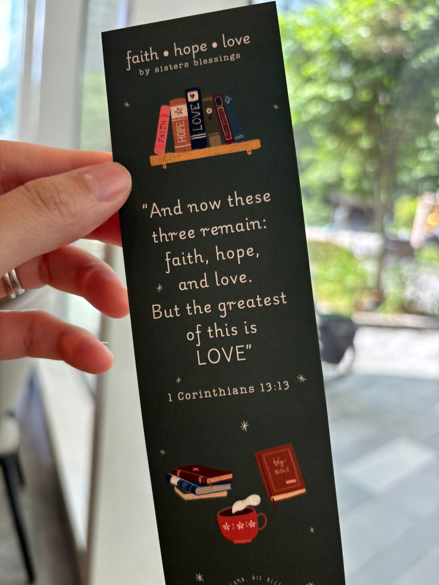 Faith Hope Love Bookmarks