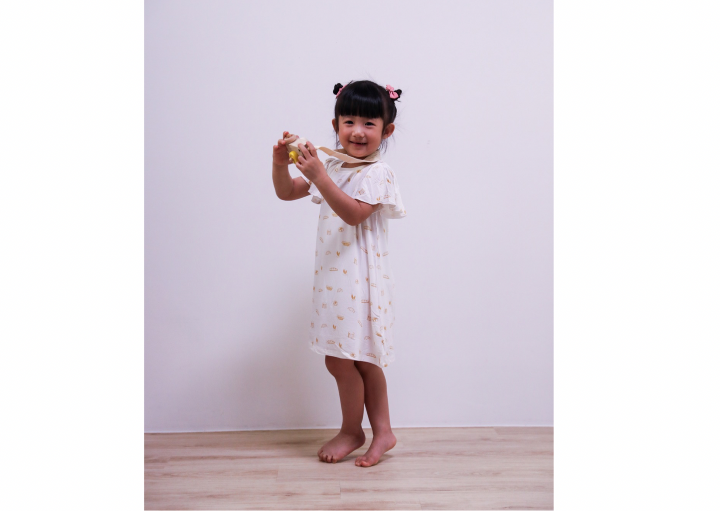 Daily Bread Play Dress (WHITE)